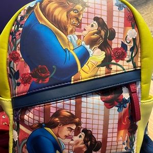 Beauty and the Beast Transformation Loungefly Mini Backpack